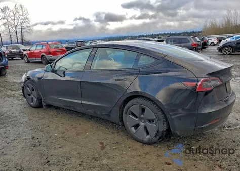 2022 Tesla Model 3 из США, поврежденный, VIN 5YJ3E1EB6NF207239